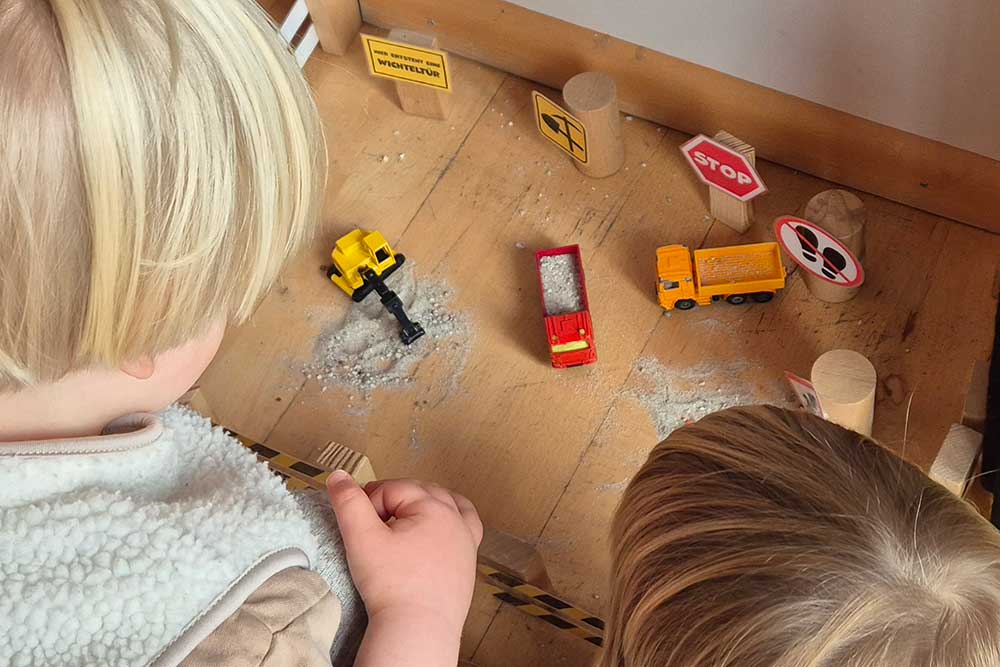 Advent in der Kleinkindgruppe Kleine Römer