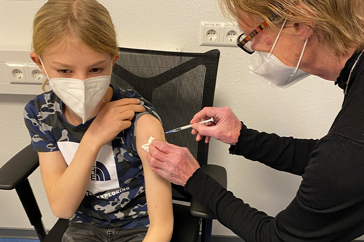 Erstes Impfangebot für Kinder