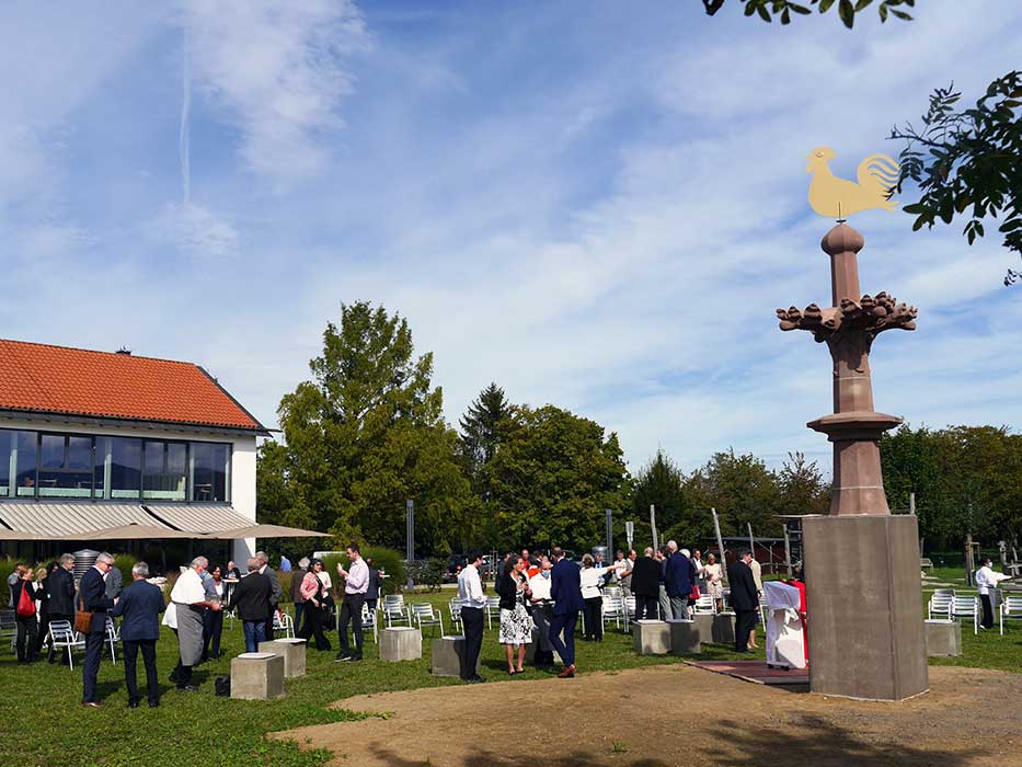 Der Grundstein für den Inklusiven Künstlerpark in Heitersheim ist gelegt